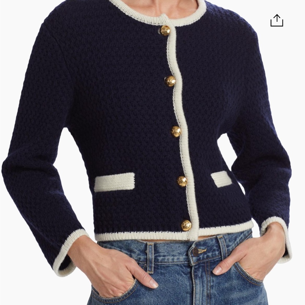 Nili Lotan Perah Wool Jacket Cardigan size S